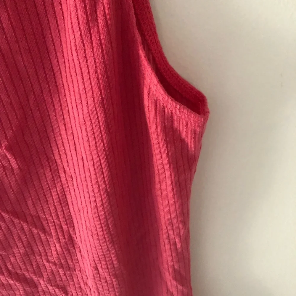 NWT Reformation Skyler Knit Sleeveless Mini Dress in Snapdragon Pink Size Small - Picture 8 of 13